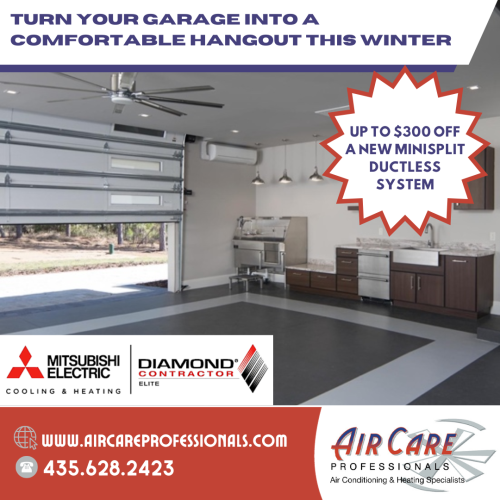 Get $300 off a New Minisplit Ductless System with Air Care Professionals, LLC